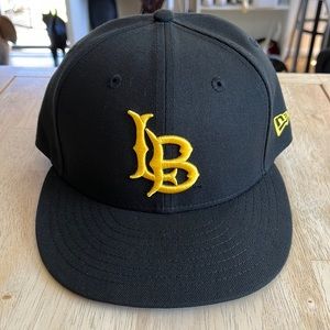 New Era Long Beach State Hat - Size 7-3/8 New